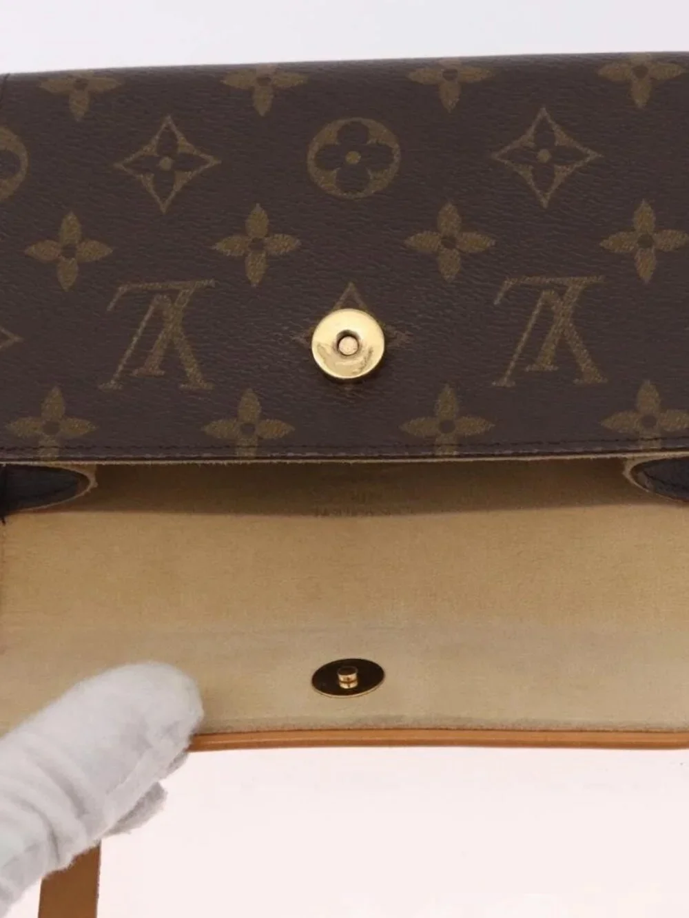 LOUIS VUITTON Monogram Pochette Florentine Waist bag M51855 LV Auth 186107V